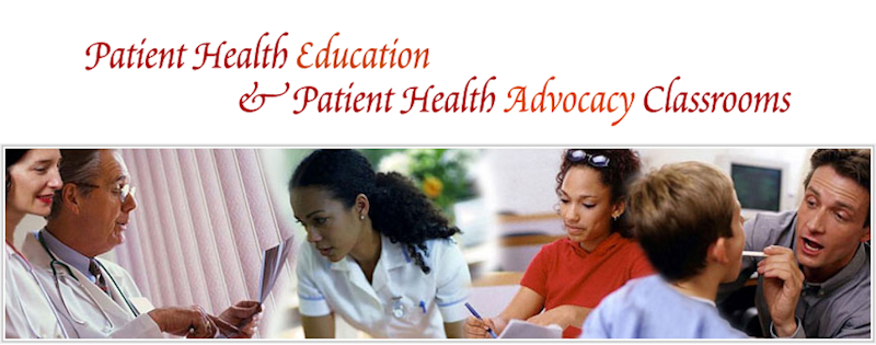 Patient Health Education and Patient Health Advocacy Classroom